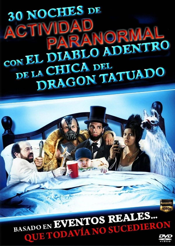 30 noches de actividad paranormal con el diablo dentro de la chica del dragón tatuado