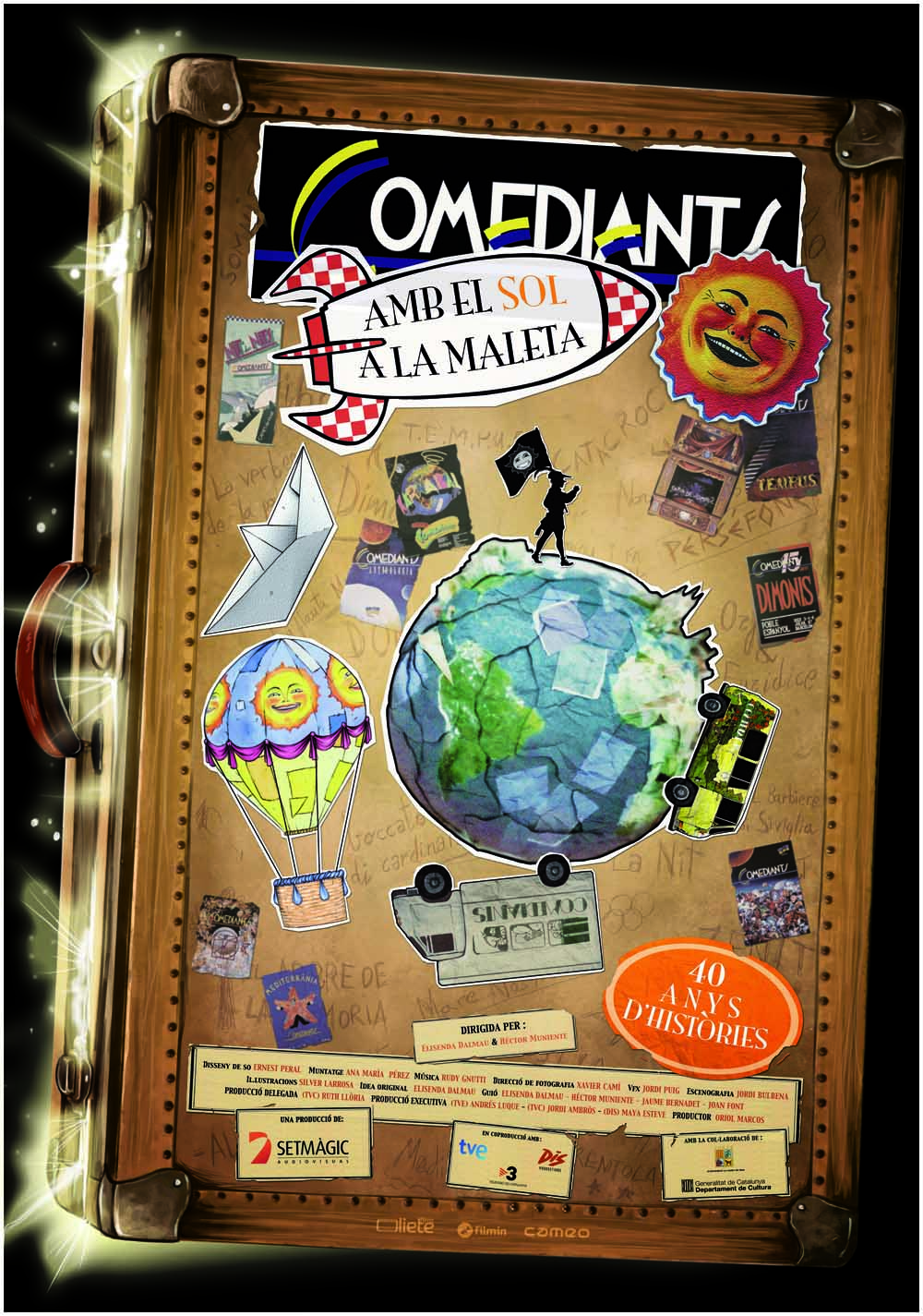 Comediants, con el sol en la maleta
