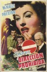 Dirección Prohibida