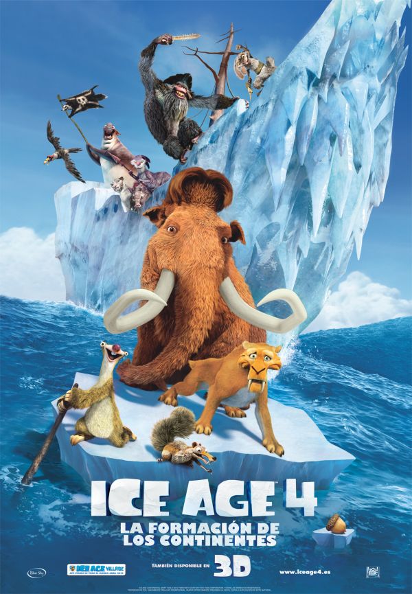 Ice Age 4: La Formación de los continentes